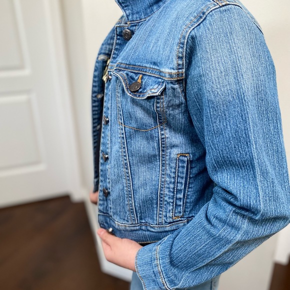 Girls Jean jacket 10/12 - Picture 5 of 6